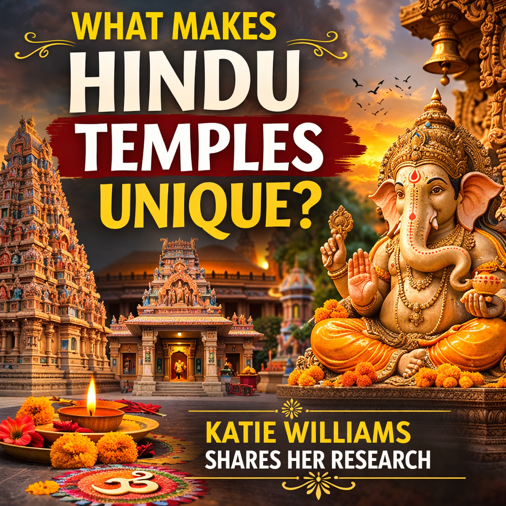 What Makes Hindu Temples Unique? Katie Williams Shares Her Research